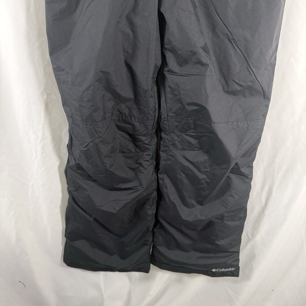 New Columbia Youth L Snow Suit Bib Youth Large Black Zip Waterproof Adjustable - Picture 3 of 10
